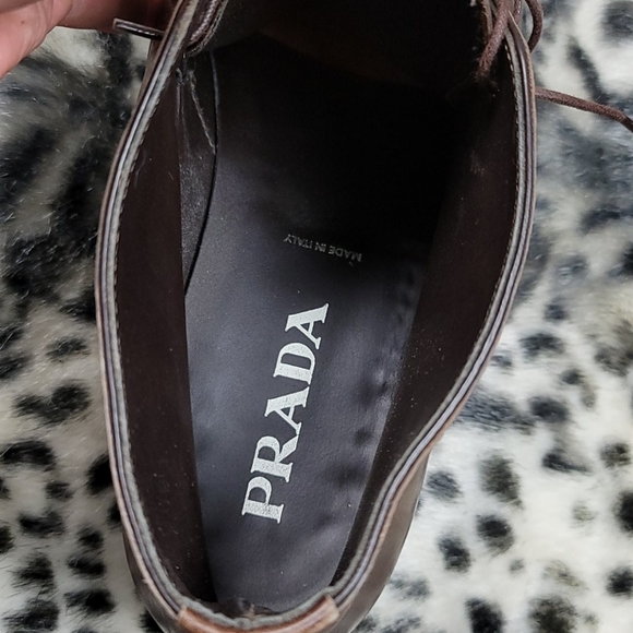 prada leather boots main image 7